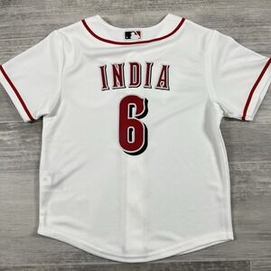 Jonathan India Cincinnati Reds Nike MLB Baseball Jersey White #6 Toddler M (5/6)